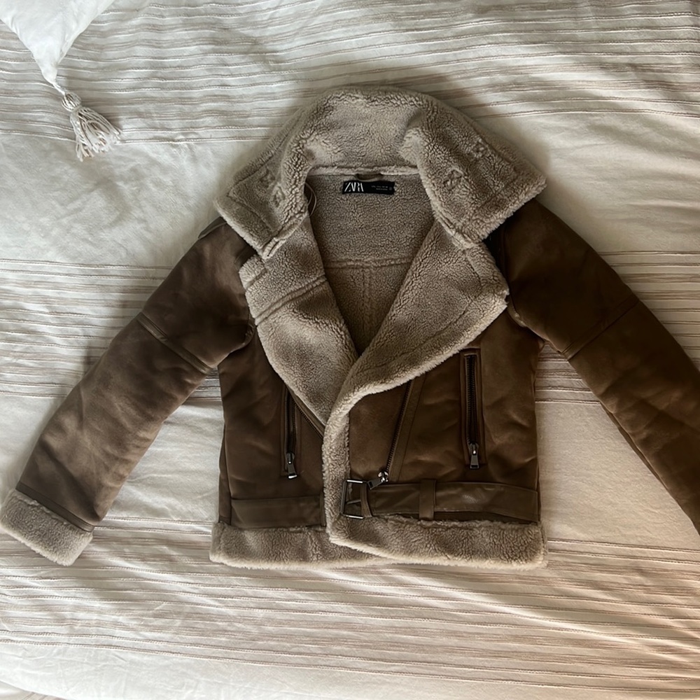 Zara belted jacket